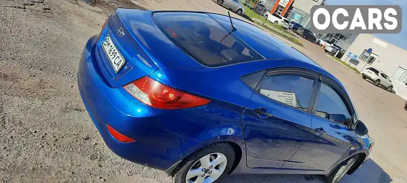 Седан Hyundai Accent 2013 1.4 л. Ручная / Механика обл. Сумская, Сумы - Фото 1/11