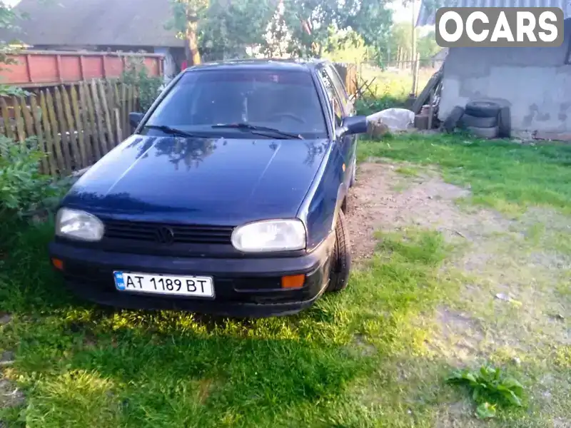 Хэтчбек Volkswagen Golf 1993 1.78 л. Ручная / Механика обл. Ивано-Франковская, Галич - Фото 1/5