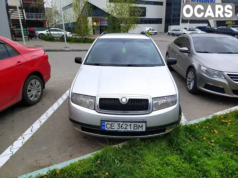 Универсал Skoda Fabia 2002 1.4 л. Ручная / Механика обл. Черновицкая, Черновцы - Фото 1/11