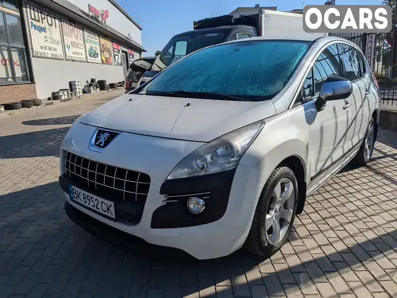 Внедорожник / Кроссовер Peugeot 3008 2011 1.56 л. Автомат обл. Ровенская, Костополь - Фото 1/15