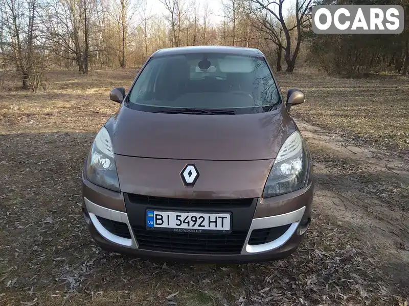 Мінівен Renault Megane Scenic 2010 1.6 л. Ручна / Механіка обл. Полтавська, Решетилівка - Фото 1/15