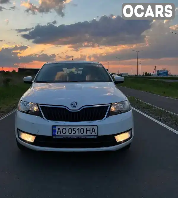 Ліфтбек Skoda Rapid 2014 1.2 л. Ручна / Механіка обл. Закарпатська, Мукачево - Фото 1/21