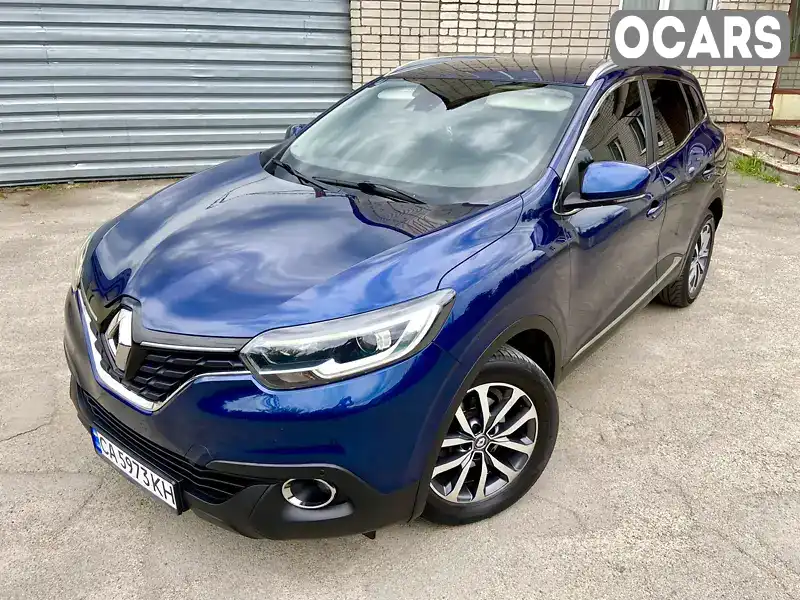 Внедорожник / Кроссовер Renault Kadjar 2016 1.46 л. Автомат обл. Черкасская, Умань - Фото 1/21