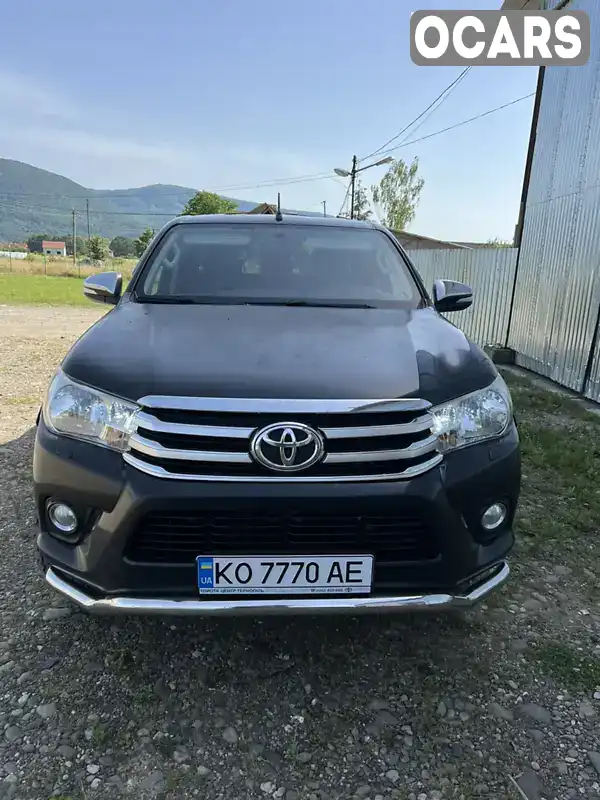 Пикап Toyota Hilux 2015 2.39 л. Ручная / Механика обл. Закарпатская, Тячев - Фото 1/11