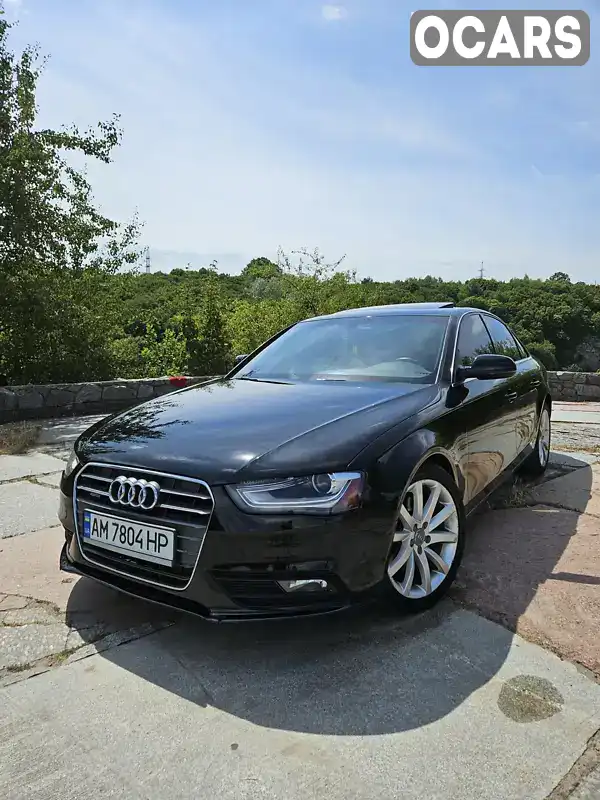 Седан Audi A4 2013 2 л. Ручна / Механіка обл. Житомирська, Житомир - Фото 1/21