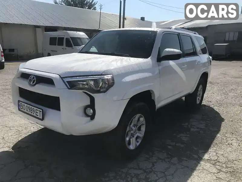 Внедорожник / Кроссовер Toyota 4Runner 2018 3.96 л. Автомат обл. Тернопольская, Тернополь - Фото 1/21