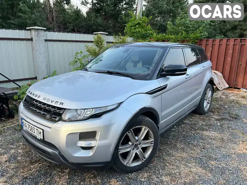 Позашляховик / Кросовер Land Rover Range Rover Evoque 2013 2.18 л. Автомат обл. Київська, Київ - Фото 1/14