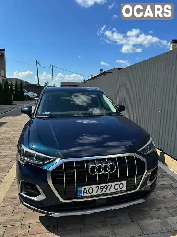 Позашляховик / Кросовер Audi Q3 2019 1.98 л. Типтронік обл. Закарпатська, Ужгород - Фото 1/21