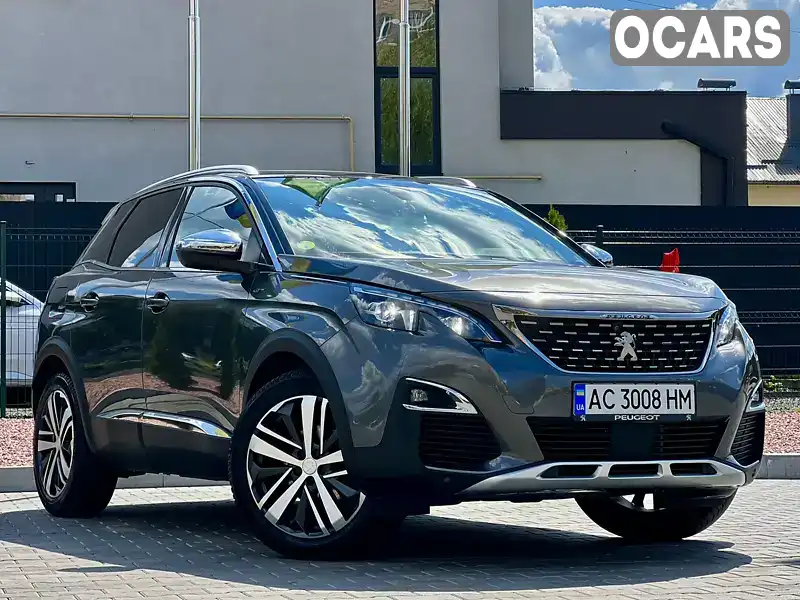 Внедорожник / Кроссовер Peugeot 3008 2019 2 л. Автомат обл. Волынская, Луцк - Фото 1/21