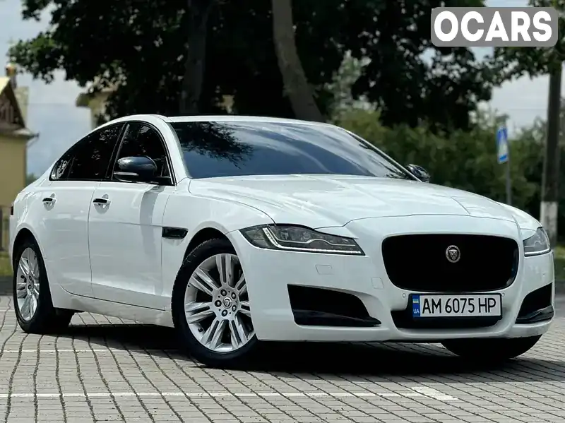 Седан Jaguar XF 2016 2.99 л. Автомат обл. Житомирская, Житомир - Фото 1/21