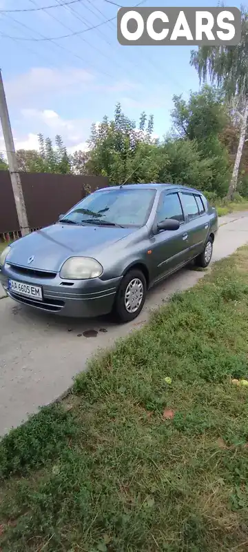 Хэтчбек Renault Clio 2001 1.39 л. Ручная / Механика обл. Черкасская, Золотоноша - Фото 1/18