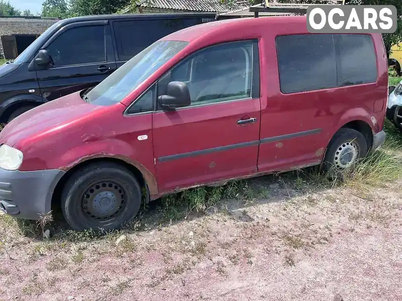 Мінівен Volkswagen Caddy 2008 1.9 л. Ручна / Механіка обл. Київська, Баришівка - Фото 1/4