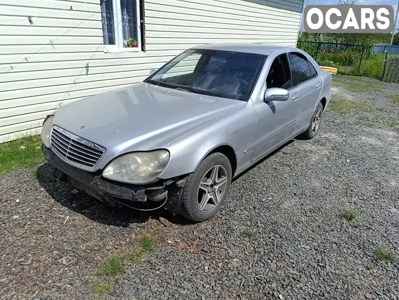 Седан Mercedes-Benz S-Class 2002 3.22 л. Автомат обл. Волинська, Камінь-Каширський - Фото 1/6