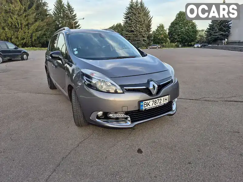 Мінівен Renault Grand Scenic 2015 1.6 л. Ручна / Механіка обл. Рівненська, Рівне - Фото 1/19