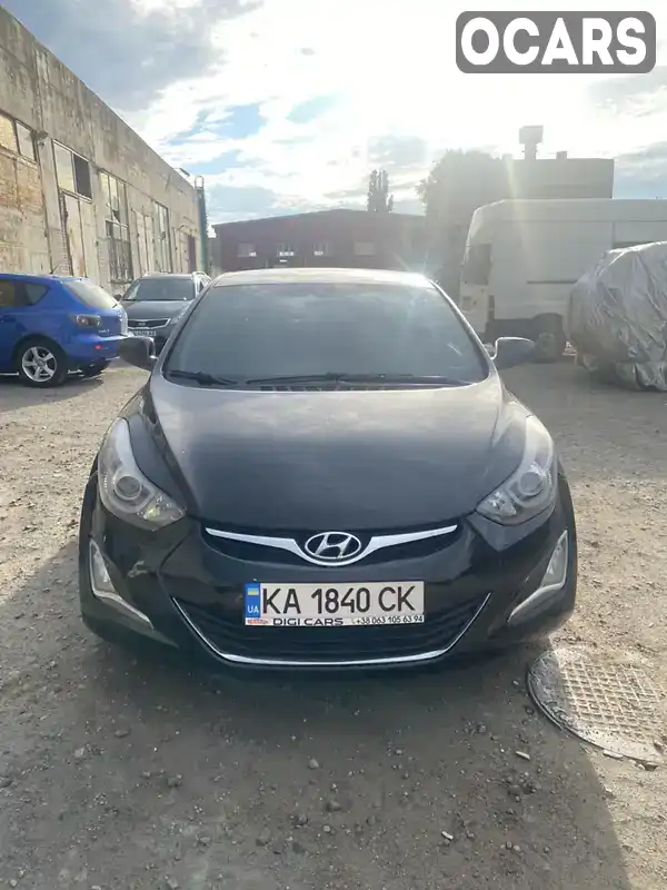 Седан Hyundai Elantra 2014 1.8 л. Автомат обл. Дніпропетровська, Кам'янське (Дніпродзержинськ) - Фото 1/19