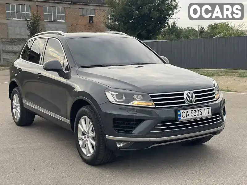 Позашляховик / Кросовер Volkswagen Touareg 2015 2.97 л. Автомат обл. Черкаська, Кам'янка - Фото 1/17