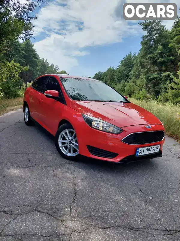 Седан Ford Focus 2015 2 л. Робот обл. Черкаська, Черкаси - Фото 1/21