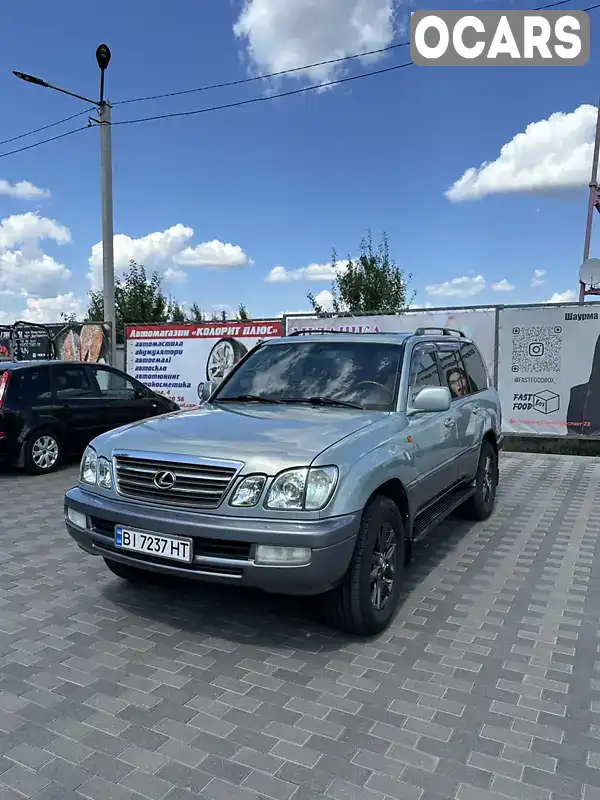 Позашляховик / Кросовер Lexus LX 2004 4.7 л. Автомат обл. Полтавська, Лубни - Фото 1/21