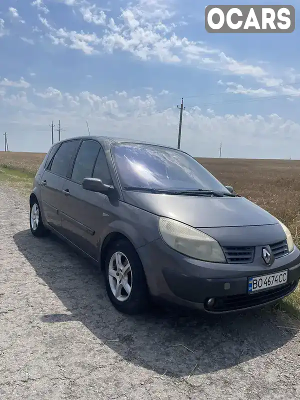 Минивэн Renault Scenic 2004 1.6 л. Ручная / Механика обл. Тернопольская, Тернополь - Фото 1/15