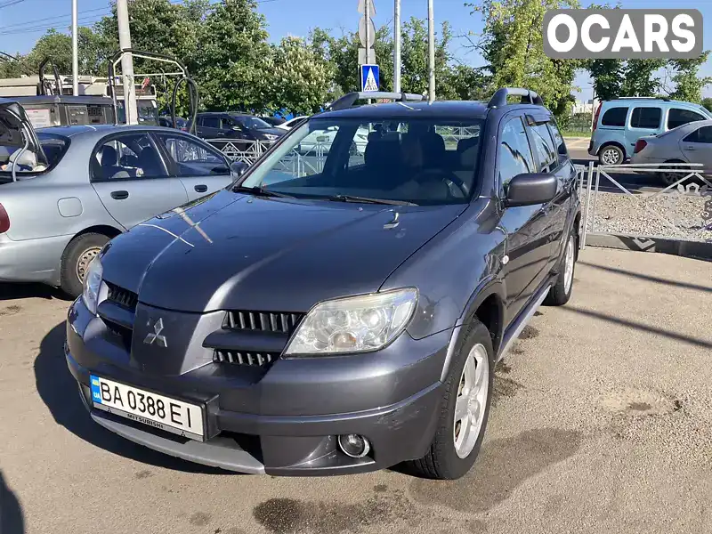 Внедорожник / Кроссовер Mitsubishi Outlander 2008 2.4 л. Автомат обл. Кировоградская, Кропивницкий (Кировоград) - Фото 1/16