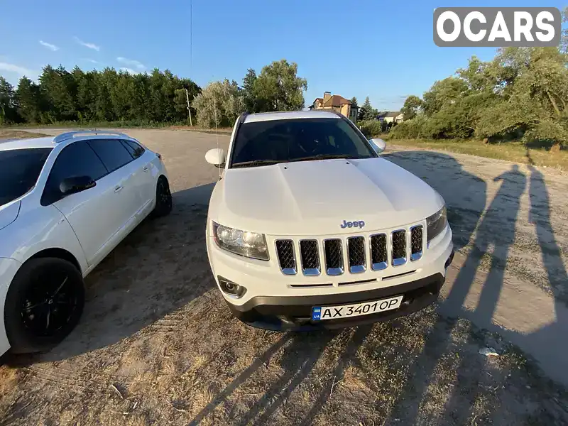 Внедорожник / Кроссовер Jeep Compass 2014 2.4 л. Вариатор обл. Харьковская, Богодухов - Фото 1/18