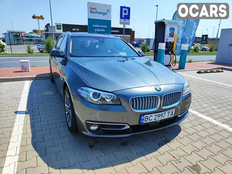 Универсал BMW 5 Series 2014 2 л. Автомат обл. Львовская, Самбор - Фото 1/21