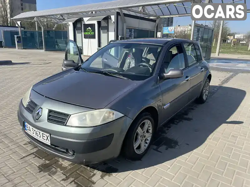 Хэтчбек Renault Megane 2004 1.87 л. Ручная / Механика обл. Кировоградская, Кропивницкий (Кировоград) - Фото 1/15