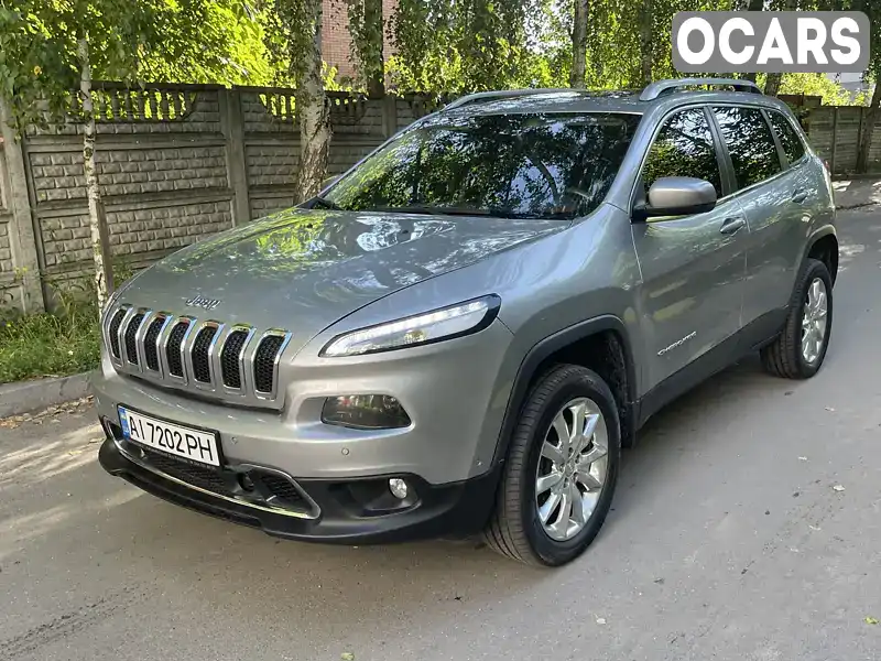 Внедорожник / Кроссовер Jeep Cherokee 2016 2.18 л. Автомат обл. Киевская, Киев - Фото 1/21