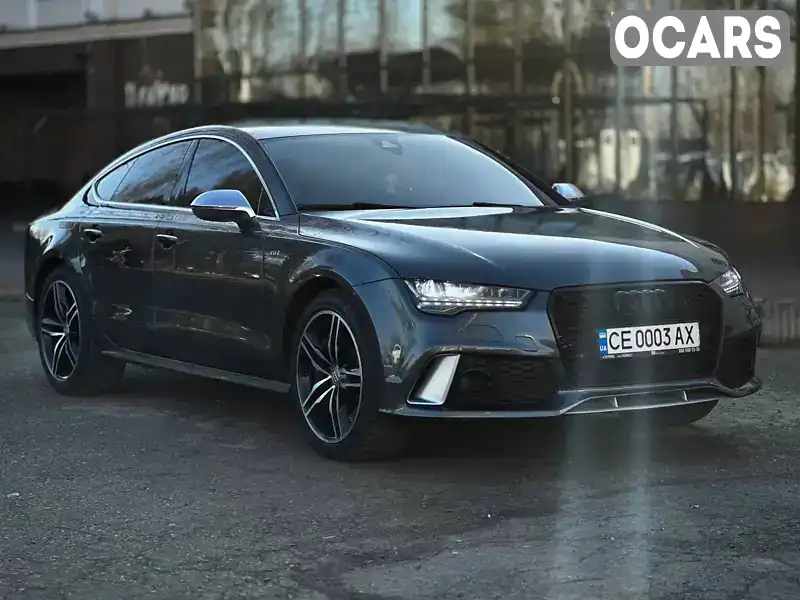 Лифтбек Audi S7 Sportback 2015 3.99 л. Автомат обл. Черновицкая, Черновцы - Фото 1/21