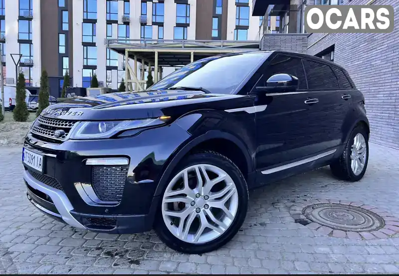 Позашляховик / Кросовер Land Rover Range Rover Evoque 2015 2 л. обл. Івано-Франківська, Івано-Франківськ - Фото 1/21