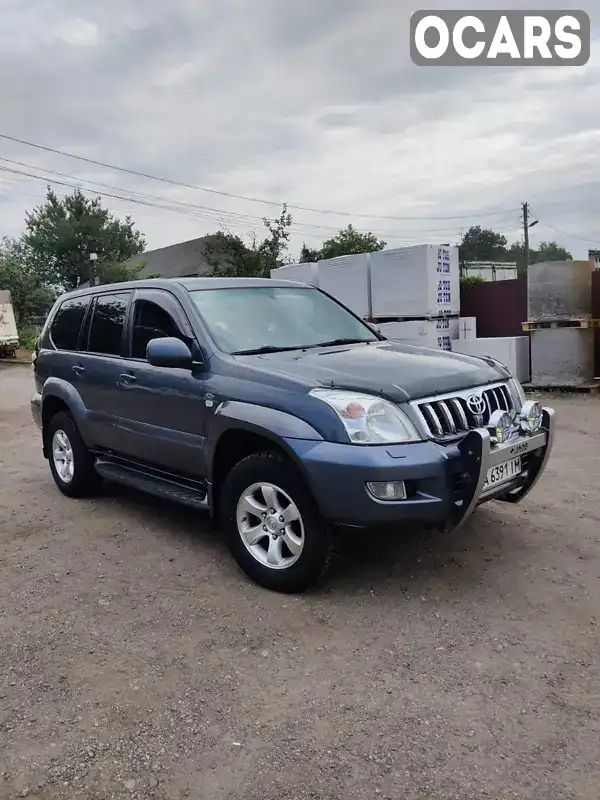 Внедорожник / Кроссовер Toyota Land Cruiser Prado 2007 3 л. Автомат обл. Черкасская, Каменка - Фото 1/20