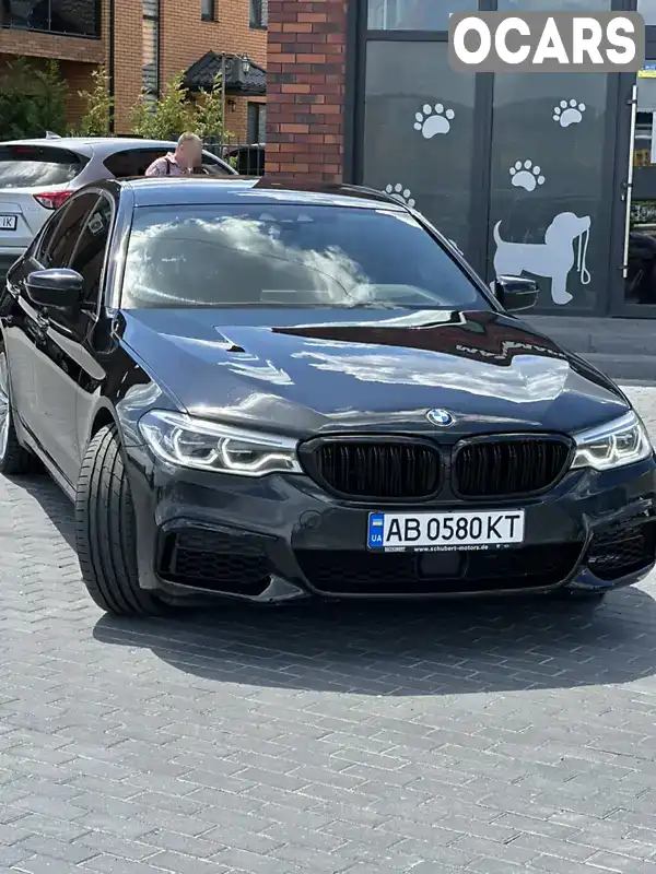 Седан BMW 5 Series 2017 2.99 л. Автомат обл. Вінницька, Вінниця - Фото 1/21