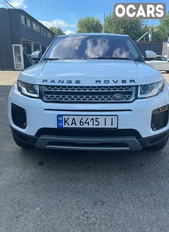 Позашляховик / Кросовер Land Rover Range Rover Evoque 2018 2 л. Автомат обл. Київська, Київ - Фото 1/20