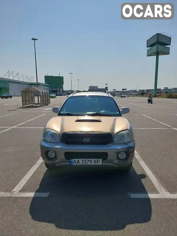 Позашляховик / Кросовер Hyundai Santa FE 2002 1.99 л. Автомат обл. Київська, Київ - Фото 1/15