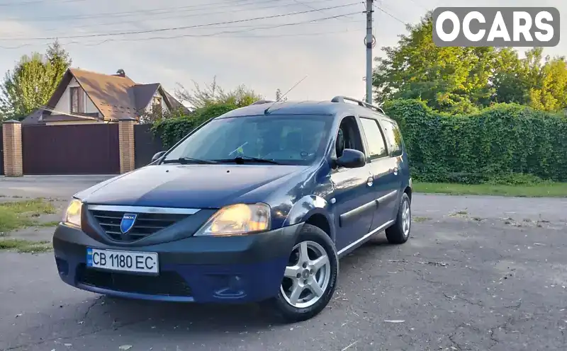 Универсал Dacia Logan MCV 2008 1.6 л. Ручная / Механика обл. Черниговская, Чернигов - Фото 1/11