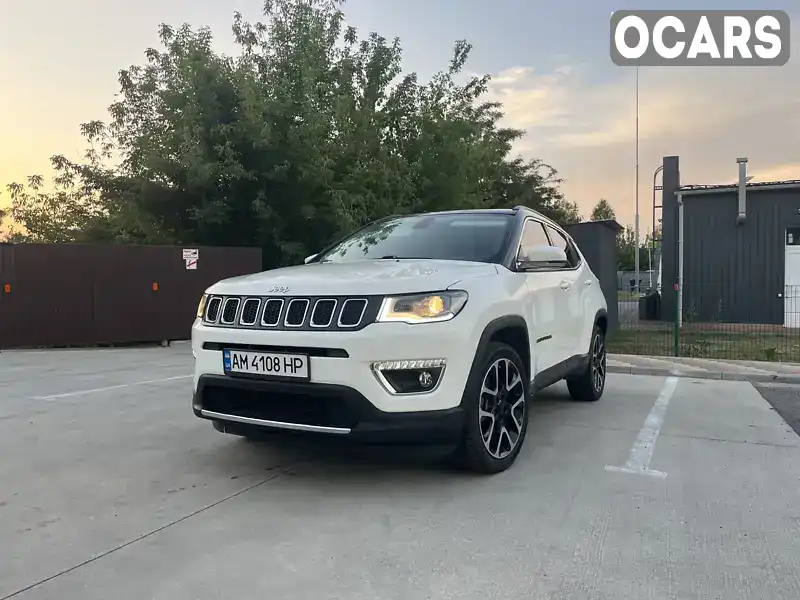 Позашляховик / Кросовер Jeep Compass 2018 2.36 л. Автомат обл. Житомирська, Бердичів - Фото 1/17