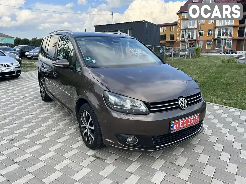 Мінівен Volkswagen Touran 2011 1.97 л. Автомат обл. Хмельницька, Старокостянтинів - Фото 1/21