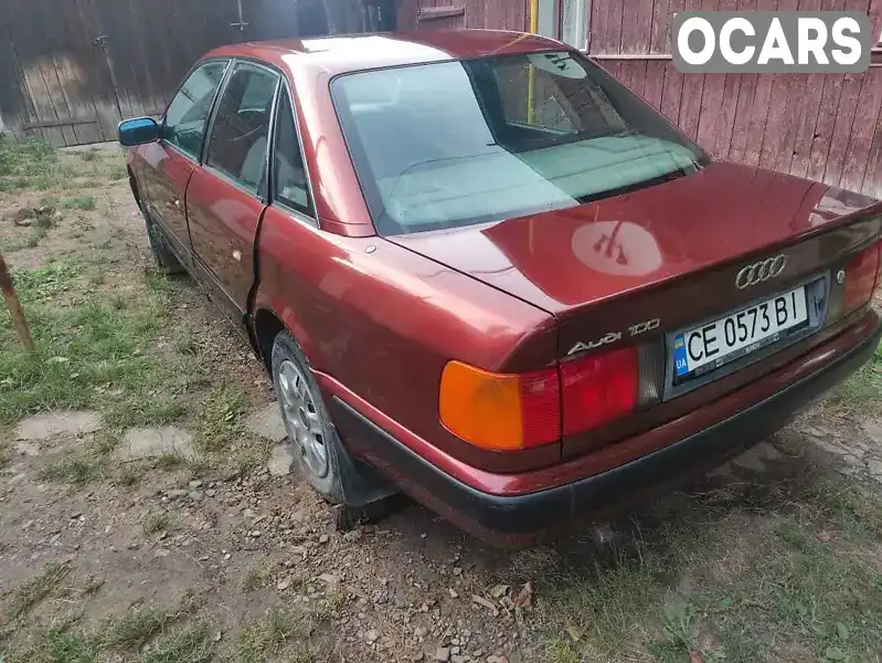 Седан Audi 100 1991 2 л. Ручна / Механіка обл. Чернівецька, Глибока - Фото 1/17