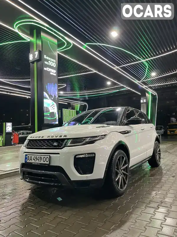 Позашляховик / Кросовер Land Rover Range Rover Evoque 2015 2 л. Автомат обл. Київська, Київ - Фото 1/21