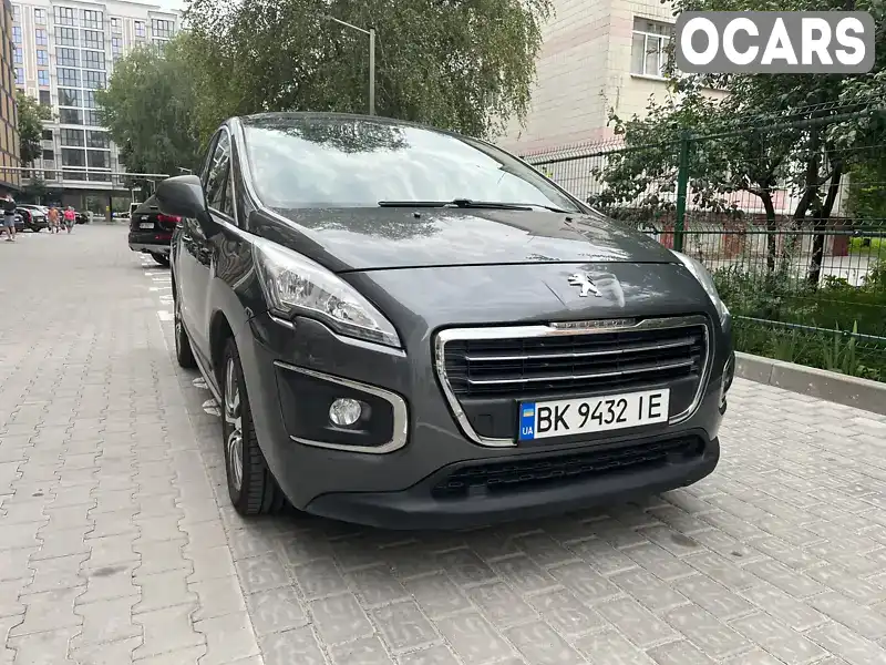 Внедорожник / Кроссовер Peugeot 3008 2013 1.56 л. Робот обл. Ровенская, Ровно - Фото 1/14