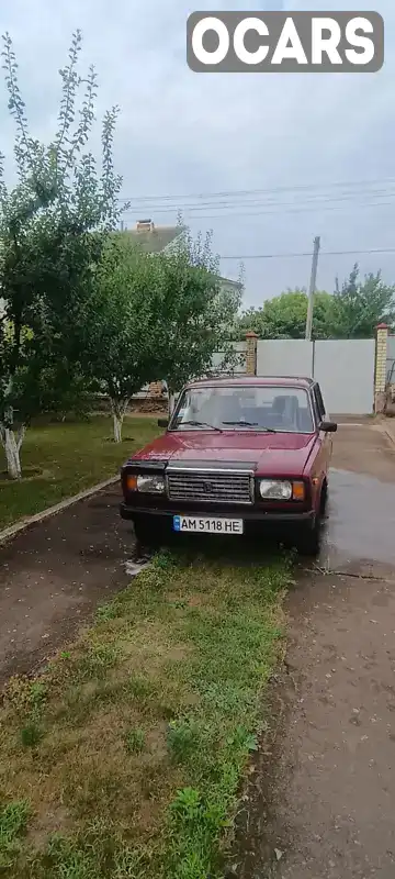 Седан ВАЗ / Lada 2107 2004 null_content л. Ручна / Механіка обл. Житомирська, Житомир - Фото 1/7