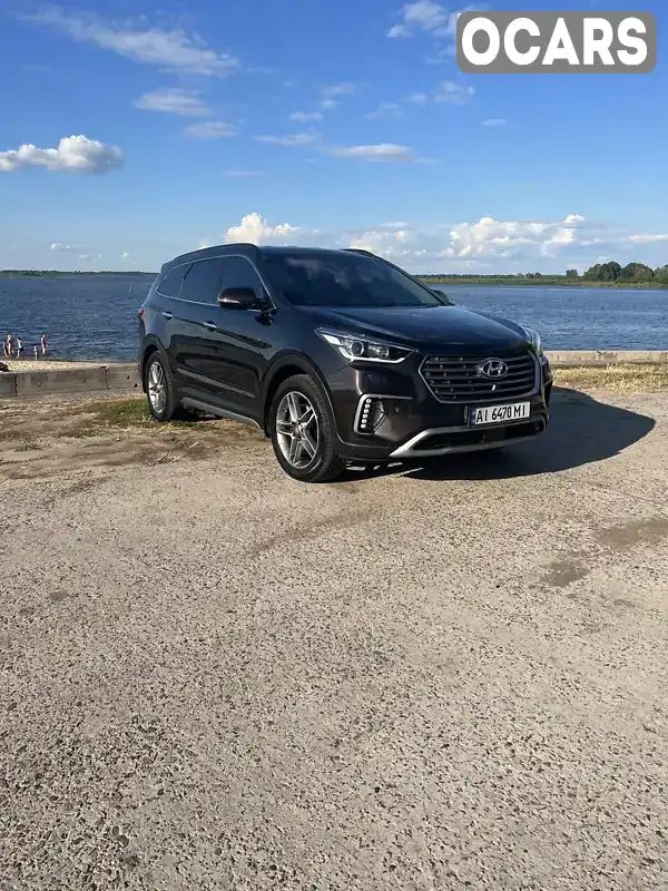 Позашляховик / Кросовер Hyundai Grand Santa Fe 2017 2.2 л. Автомат обл. Київська, Українка - Фото 1/21