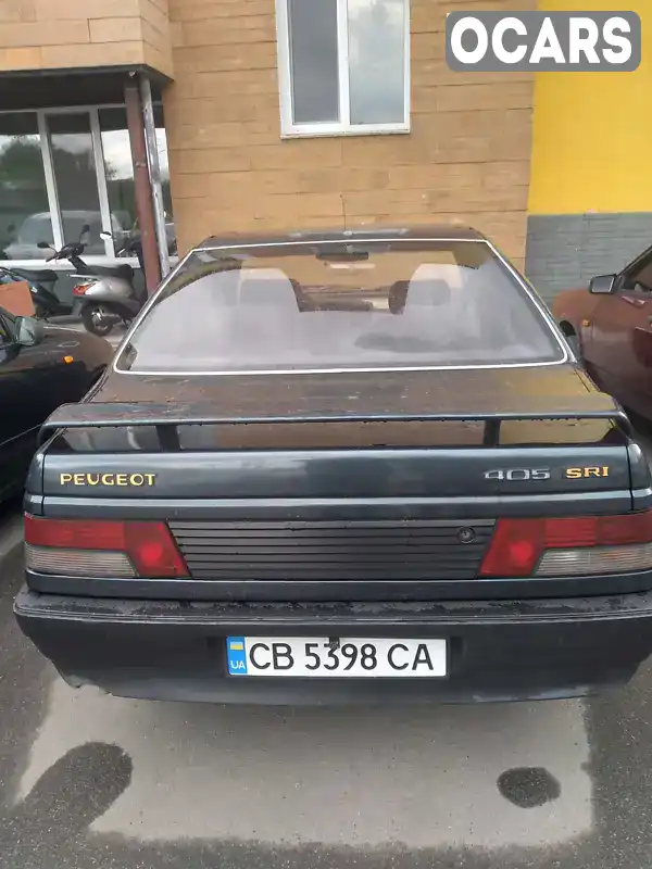 Седан Peugeot 405 1990 1.9 л. Ручная / Механика обл. Черниговская, Прилуки - Фото 1/9