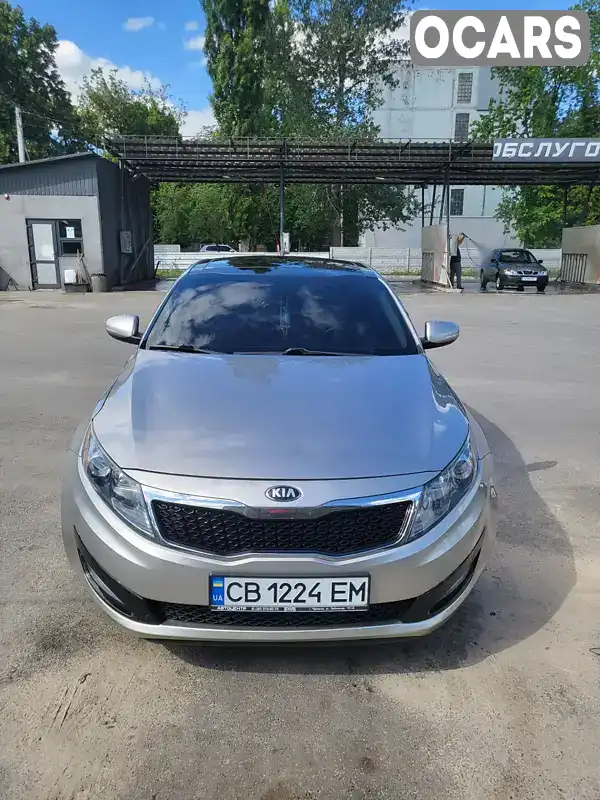 Седан Kia Optima 2012 2.4 л. Автомат обл. Чернігівська, Чернігів - Фото 1/11