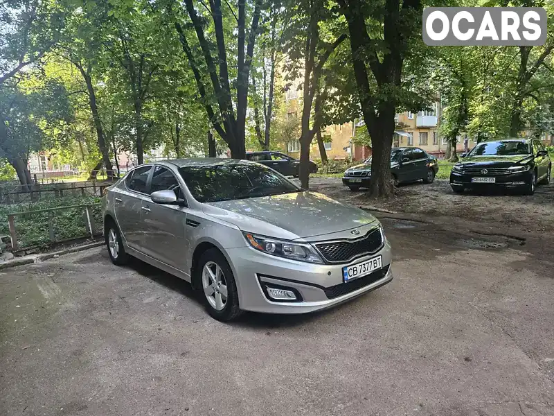 Седан Kia Optima 2014 2.36 л. Автомат обл. Черниговская, Чернигов - Фото 1/17