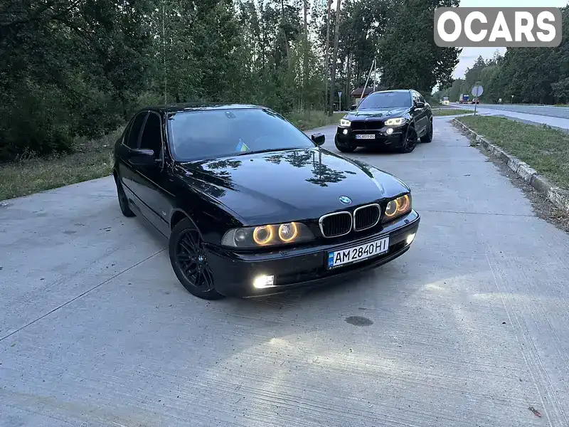 Седан BMW 5 Series 2001 2.93 л. Автомат обл. Київська, Вишневе - Фото 1/16