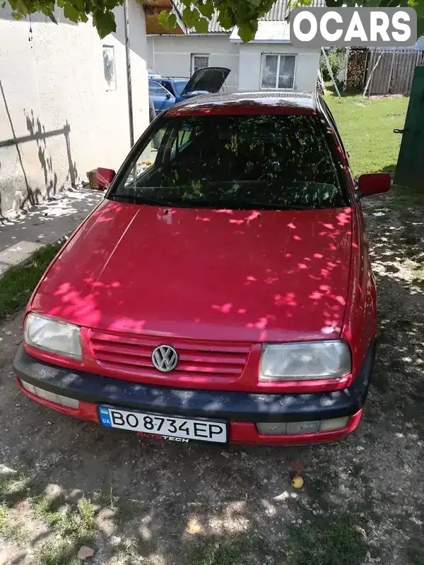 Седан Volkswagen Vento 1996 1.78 л. Ручная / Механика обл. Тернопольская, Тернополь - Фото 1/16