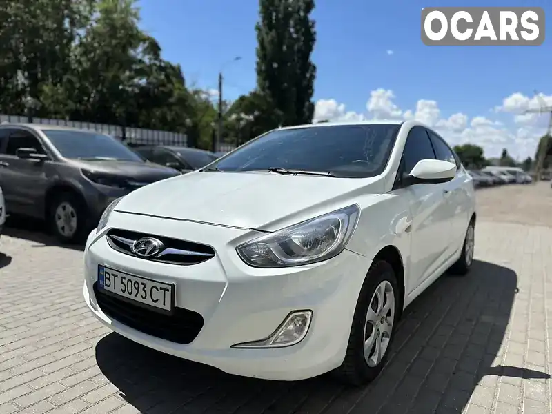 Седан Hyundai Accent 2011 1.4 л. Ручна / Механіка обл. Миколаївська, Березнегувате - Фото 1/21