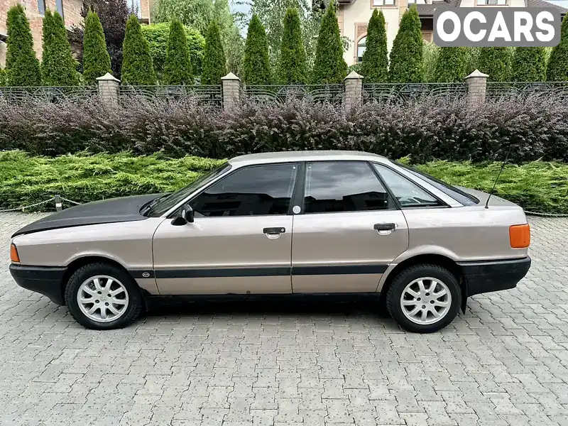 Седан Audi 80 1987 1.8 л. Ручна / Механіка обл. Чернівецька, Чернівці - Фото 1/16