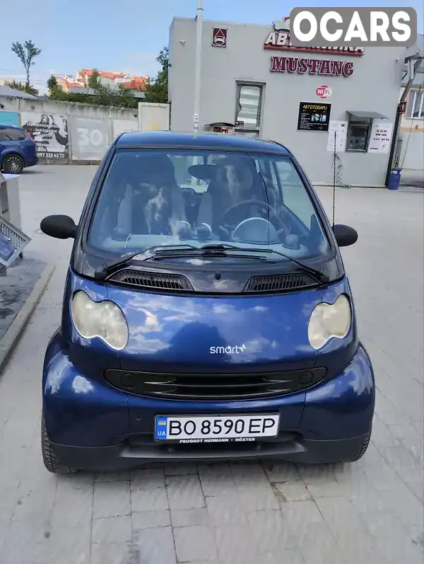 Купе Smart Fortwo 2002 0.6 л. Автомат обл. Тернопольская, Тернополь - Фото 1/11